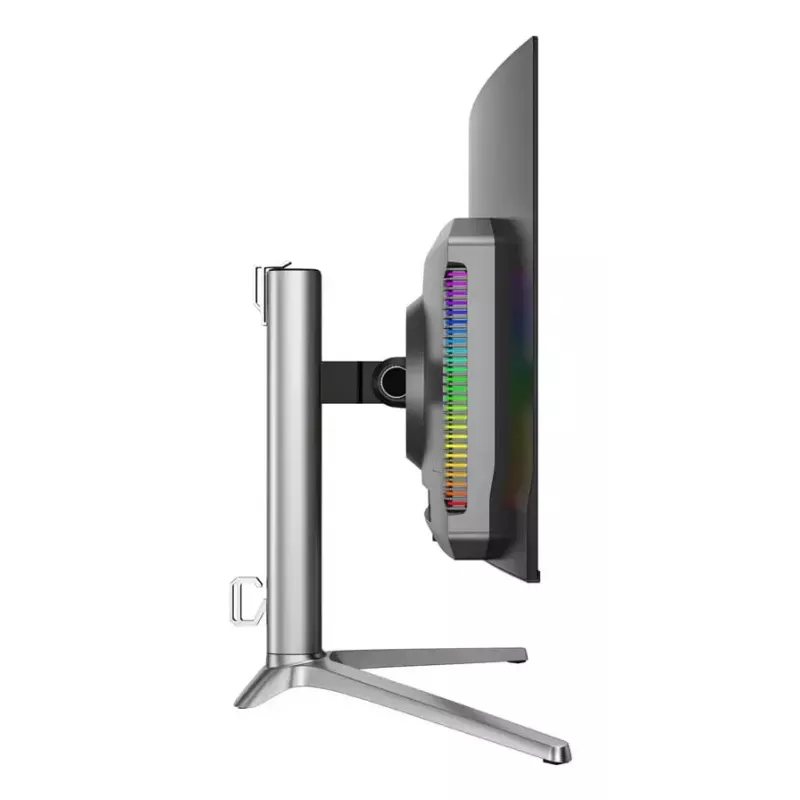 LC-Power LC-M32UCO 31.5 inch QD-OLED 4K Ultra HD curved monitor, 3840×2160, 0.03 ms, 450 cd/m², USB hub, speakers, VESA, height adjustable