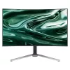 LC-Power LC-M32UCO 31.5 inch QD-OLED 4K Ultra HD curved monitor, 3840×2160, 0.03 ms, 450 cd/m², USB hub, speakers, VESA, height adjustable