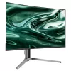 LC-Power LC-M32UCO 31.5 inch QD-OLED 4K Ultra HD curved monitor, 3840×2160, 0.03 ms, 450 cd/m², USB hub, speakers, VESA, height adjustable