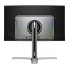LC-Power LC-M32UCO 31.5 inch QD-OLED 4K Ultra HD curved monitor, 3840×2160, 0.03 ms, 450 cd/m², USB hub, speakers, VESA, height adjustable