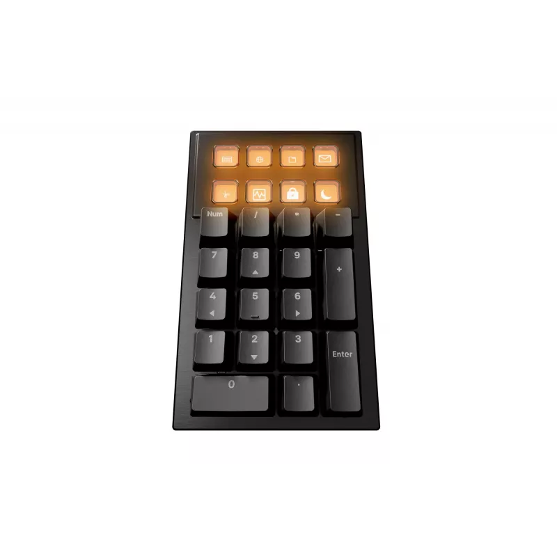 be quiet! Dark Mount Silent Linear DE ISO keyboard Gaming USB QWERTZ German Black