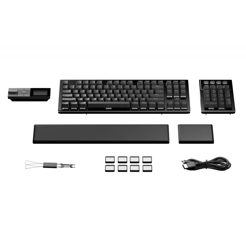 be quiet! Dark Mount Silent Linear DE ISO keyboard Gaming USB QWERTZ German Black