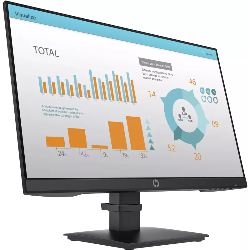 HP P-Series P24 G4 computer monitor 60.5 cm (23.8 inch) 1920 x 1080 pixels Full HD