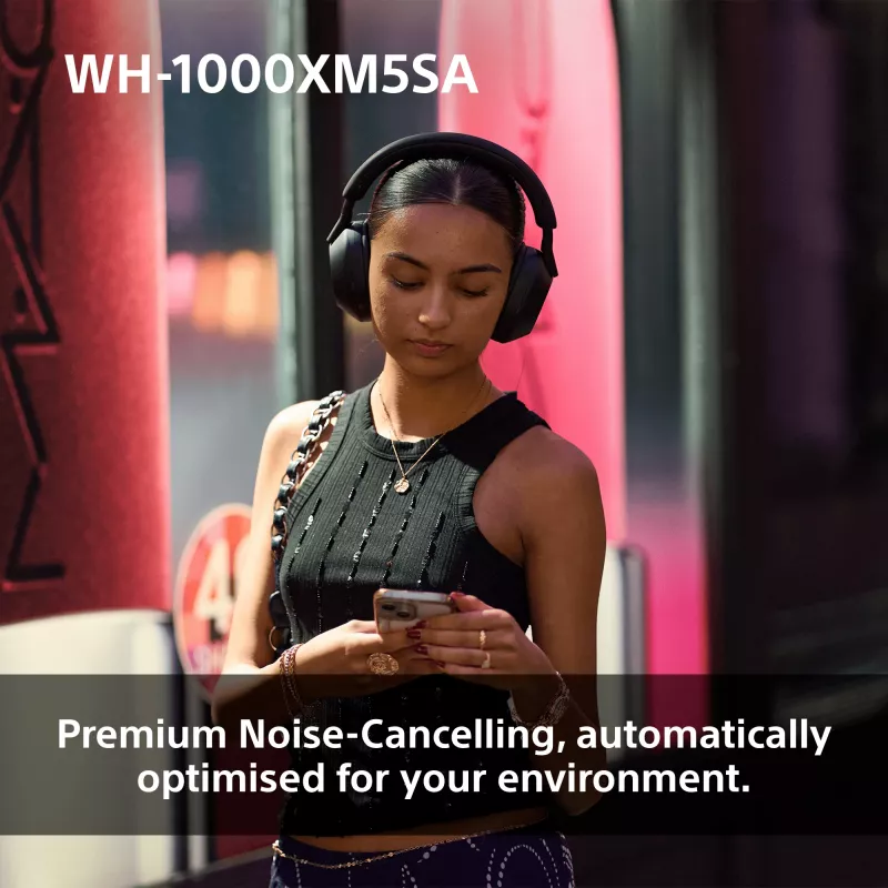 Sony WH-1000XM5SA Headset Wired & Wireless Head-band Music USB Type-C Bluetooth Black