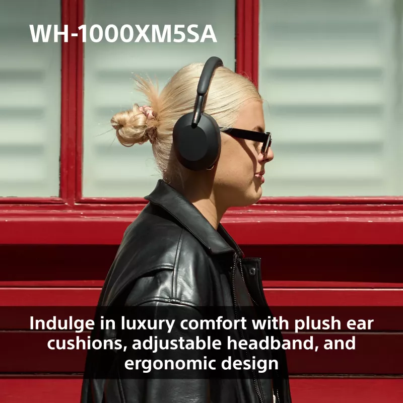 Sony WH-1000XM5SA Headset Wired & Wireless Head-band Music USB Type-C Bluetooth Black