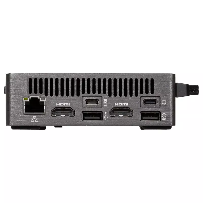 Mini PC barebone GIGABYTE BRIX Core Ultra 5 225H, 0.46L chassis, DDR5 SO-DIMM, 2 memory slots, up to 96 GB, WiFi/BT, 2.5G LAN