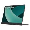LG 17MT70 Portable monitor Black, Stainless steel 43.2 cm (17 inch) LED 2560 x 1600 pixels