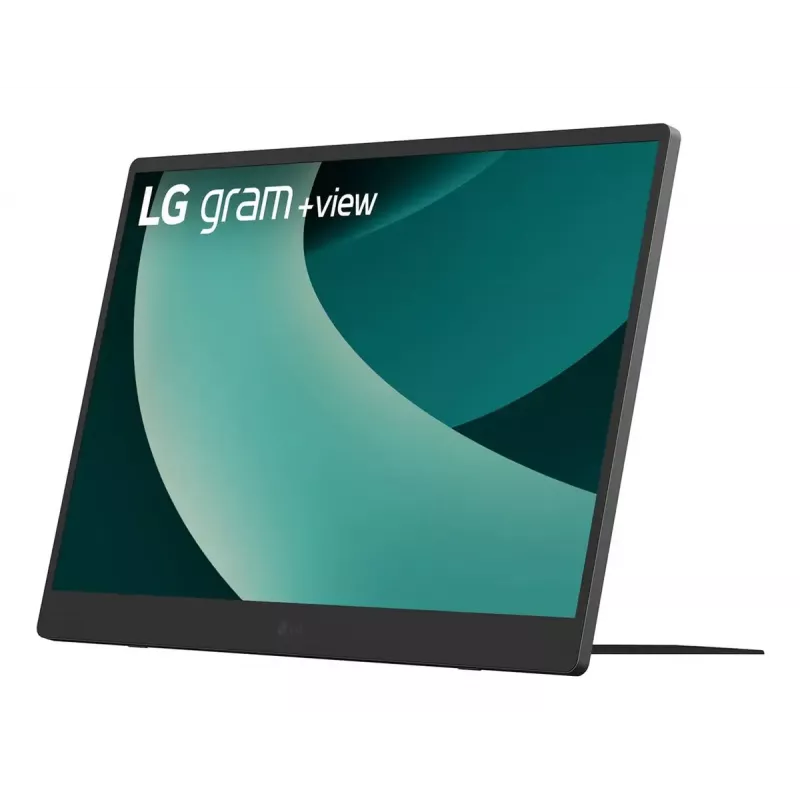 LG 17MT70 Portable monitor Black, Stainless steel 43.2 cm (17 inch) LED 2560 x 1600 pixels