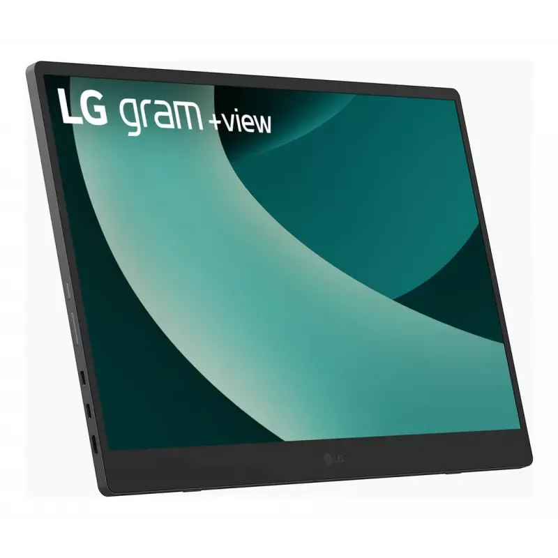 LG 17MT70 Portable monitor Black, Stainless steel 43.2 cm (17 inch) LED 2560 x 1600 pixels