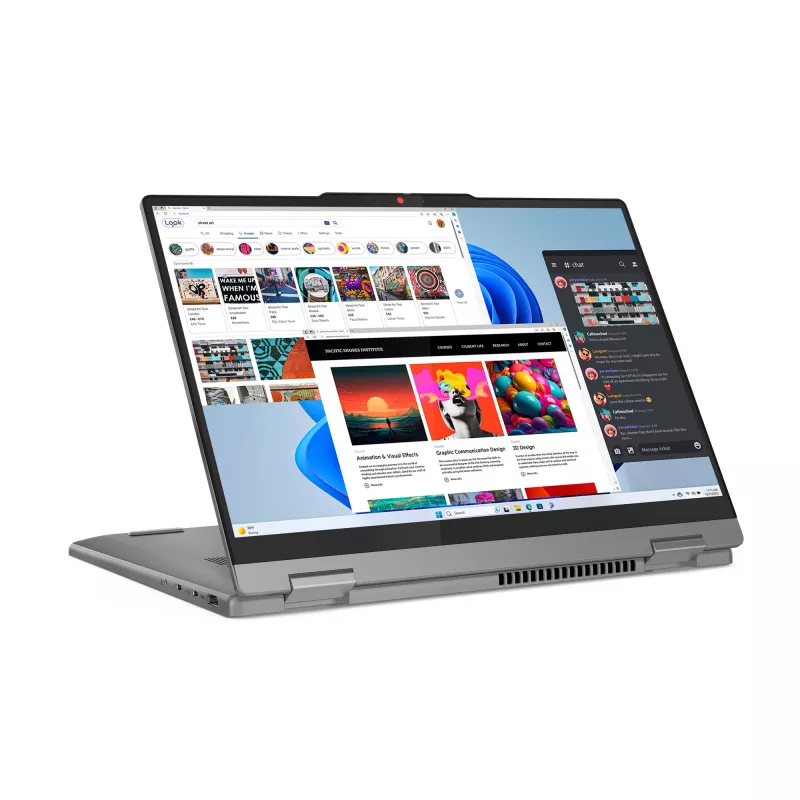 Lenovo IdeaPad 5 2-in-1 14IRH9 Intel® Core™ i7 i7-13620H Hybrid (2-in-1) 35.6 cm (14 inch) Touchscreen WUXGA 16 GB LPDDR5x-SDRAM 1 TB SSD Wi-Fi 6 (802.11ax) Windows 11 Home German Grey