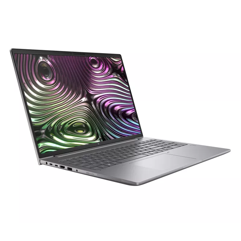 HP Zbook X G1i Intel Core Ultra 7 255H Mobile workstation 40.6 cm (16 inch) WQXGA 32 GB DDR5-SDRAM 2 TB SSD NVIDIA RTX PRO 1000 Blackwell Wi-Fi 7 (802.11be) Windows 11 Pro AI Workstation, AI PC Silver