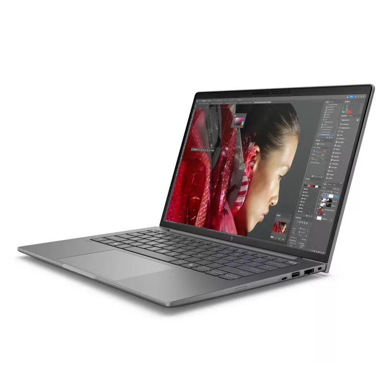 HP ZBook 8 G1i Intel Core Ultra 5 225H Mobile workstation 35.6 cm (14 inch) Touchscreen WUXGA 16 GB DDR5-SDRAM 512 GB SSD NVIDIA RTX 500 Ada Wi-Fi 7 (802.11be) Windows 11 Pro Silver
