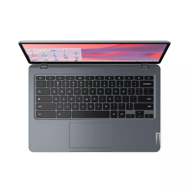 Lenovo 14e Chromebook Gen 3 Intel Core i3 N-series i3-N305 35.6 cm (14 inch) Full HD 8 GB LPDDR5-SDRAM 128 GB eMMC Wi-Fi 6E (802.11ax) ChromeOS German Grey