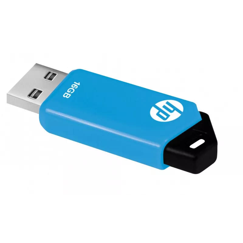 HP v150w USB flash drive 16 GB USB Type-A 2.0 Black, Blue