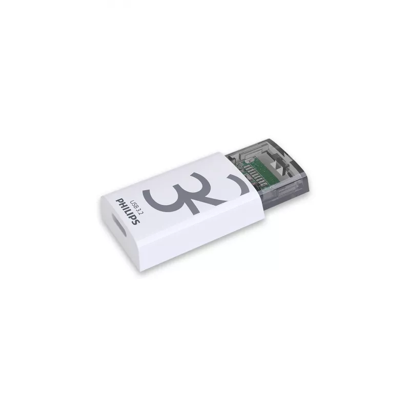 Philips Click USB flash drive 32 GB USB Type-C 3.2 Gen 1 (3.1 Gen 1) Transparent, White