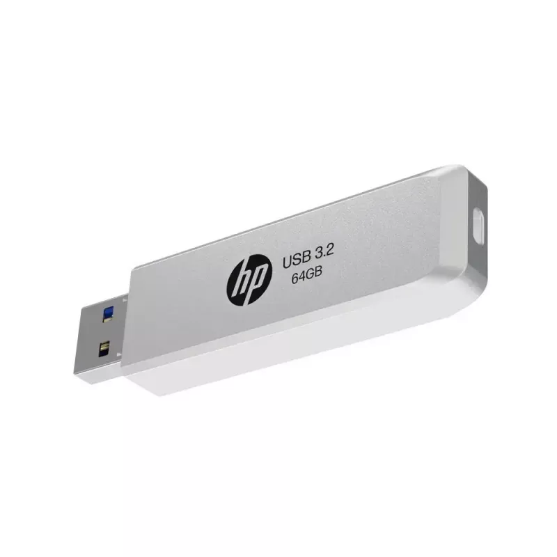 USB flash drive HP HPFD819W-A-64 64 GB USB Type-A 3.2 Gen 2 (3.1 Gen 2) Silver, slide form factor