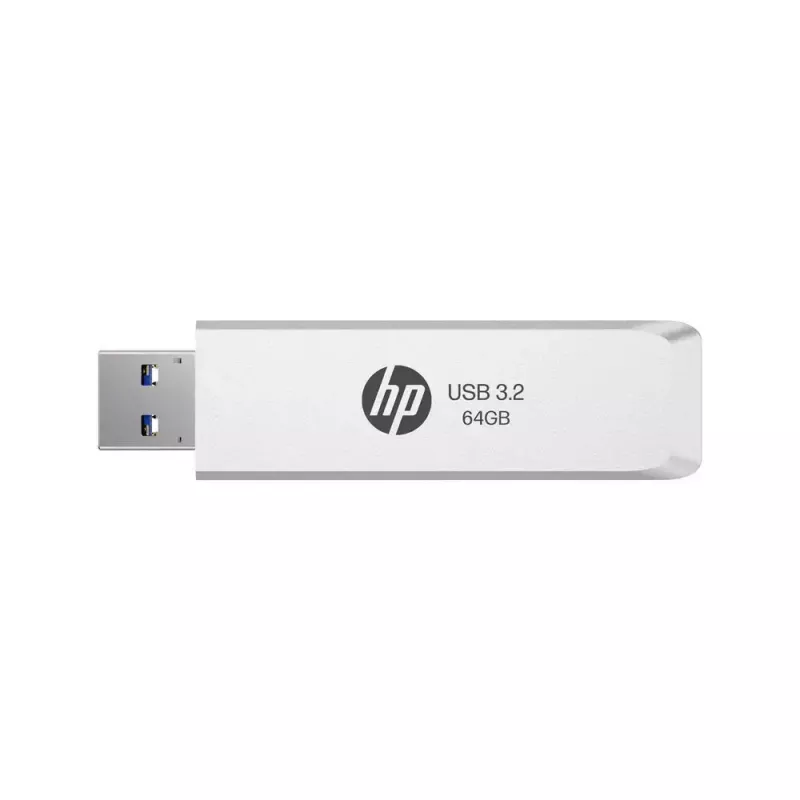 USB flash drive HP HPFD819W-A-64 64 GB USB Type-A 3.2 Gen 2 (3.1 Gen 2) Silver, slide form factor