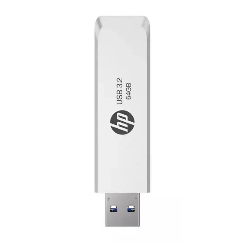 USB flash drive HP HPFD819W-A-64 64 GB USB Type-A 3.2 Gen 2 (3.1 Gen 2) Silver, slide form factor