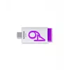 Philips Click USB flash drive 64 GB USB Type-C 3.2 Gen 1 (3.1 Gen 1) Violet, White