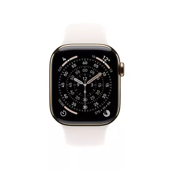 Smartwatch Apple Watch Series 11 GPS + Cellular 42mm Gold Titanium Case Light Blush Sport Band S/M