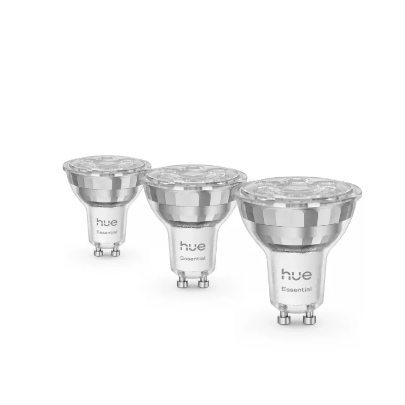 Philips Hue White and colour ambience Essential GU10 – smart spotlight – 345 lm – 4.7W – 3-pack