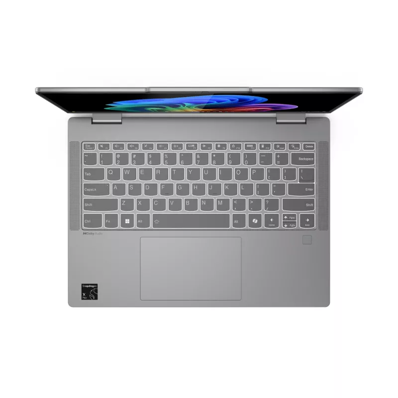 Lenovo IdeaPad 5 2-in-1 14Q8X9 Copilot+ PC Snapdragon X1P-42-100 Hybrid (2-in-1) 35.6 cm (14 inch) Touchscreen WUXGA 16 GB LPDDR5x-SDRAM 1 TB SSD Wi-Fi 7 (802.11be) Windows 11 Home German Grey