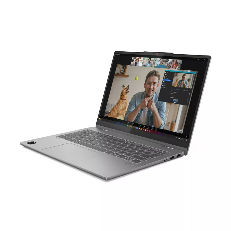 Lenovo IdeaPad 5 2-in-1 14Q8X9 Copilot+ PC Snapdragon X1P-42-100 Hybrid (2-in-1) 35.6 cm (14 inch) Touchscreen WUXGA 16 GB LPDDR5x-SDRAM 1 TB SSD Wi-Fi 7 (802.11be) Windows 11 Home German Grey