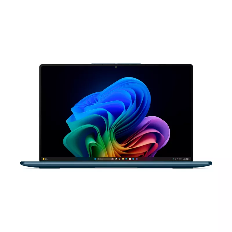 Lenovo Yoga Slim 9 14ILL10 Copilot+ PC Intel Core Ultra 7 258V Laptop 35.6 cm (14 inch) Touchscreen WQUXGA 32 GB LPDDR5x-SDRAM 1 TB SSD Wi-Fi 7 (802.11be) Windows 11 Home German Teal