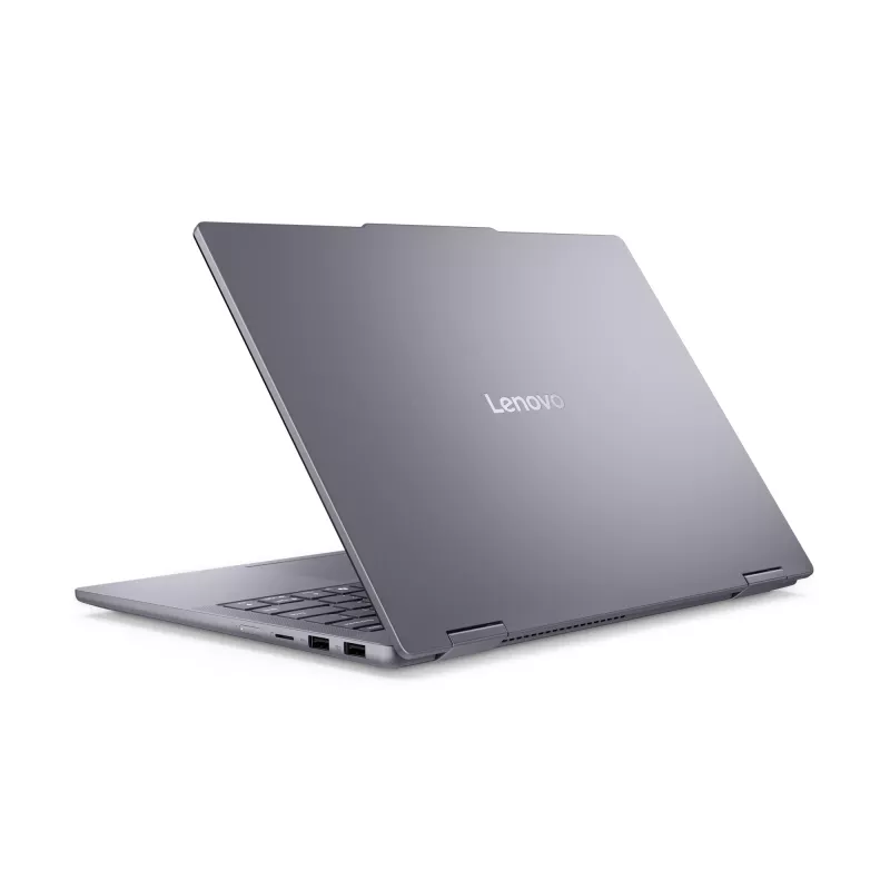 Lenovo IdeaPad 5 2-in-1 14AKP10 Copilot+ PC AMD Ryzen™ AI 7 350 Hybrid (2-in-1) 35.6 cm (14 inch) Touchscreen WUXGA 16 GB LPDDR5x-SDRAM 512 GB SSD Wi-Fi 7 (802.11be) Windows 11 Home German Grey