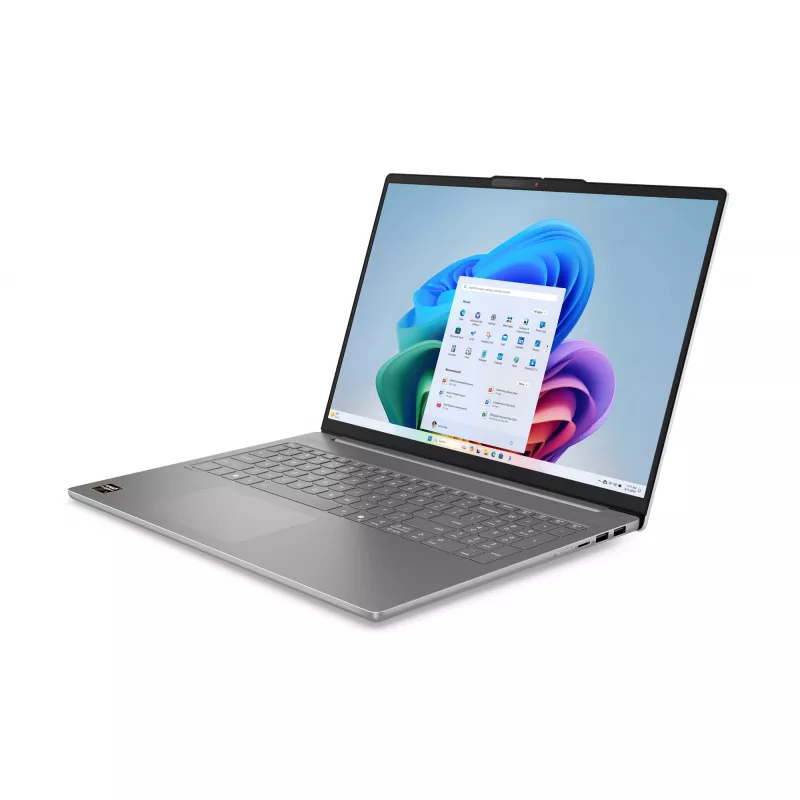 Lenovo IdeaPad Slim 5 16AKP10 Copilot+ PC AMD Ryzen™ AI 5 340 Laptop 40.6 cm (16 inch) WUXGA 16 GB DDR5-SDRAM 1 TB SSD Wi-Fi 7 (802.11be) Windows 11 Home German Grey