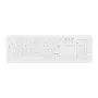 Contour Design Active Key Contour ClassicClean Medical Keyboard Removable Cover Full-Size Wireless White C8100