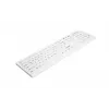 Contour Design Active Key AK-C8100F-U1-W/US keyboard Medical USB QWERTY US English White