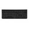 CHERRY DW 3000 keyboard Mouse included Universal RF Wireless AZERTY Belgian Black