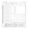 XPG STARKER AIR BTF Mid-Tower White