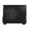 XPG VALOR AIR NANO MID-TOWER CHASSIS - Black, Midi Tower, PC, Black, micro ATX, Mini-ITX, SPCC, 17 cm