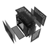 XPG VALOR AIR NANO MID-TOWER CHASSIS - Black, Midi Tower, PC, Black, micro ATX, Mini-ITX, SPCC, 17 cm