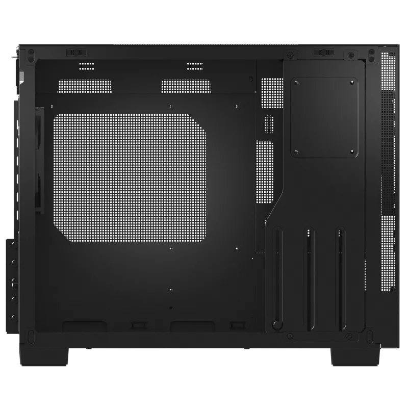 XPG VALOR MESH NANO MID-TOWER-CHASSIS - Black, Midi Tower, PC, Black, micro ATX, Mini-ITX, SPCC, 17 cm