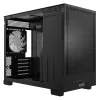 XPG VALOR MESH NANO MID-TOWER-CHASSIS - Black, Midi Tower, PC, Black, micro ATX, Mini-ITX, SPCC, 17 cm
