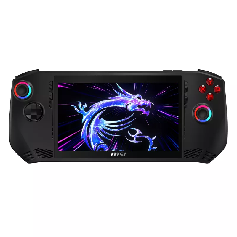 Portable gaming console MSI Claw 7 AI+ A2VM-028 — 7 inch 1920x1200 120Hz, Intel Arc, 512 GB PCIe 4.0 SSD, Wi‑Fi 7, black