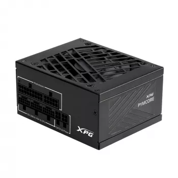 XPG PYMCORE 750w SFX GOLD Power Supply, 750 W, 100 - 240 V, 50/60 Hz, 10 A, 20 A, 62.4 A