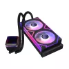 XPG LEVANTE II 240 Black, Liquid cooling kit, 12 cm, 26.7 sone, Black