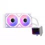 XPG LEVANTE II 240 White, Liquid cooling kit, 12 cm, 26.7 sone, White