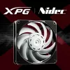 XPG VENTO PRO 120 PWM Black, Fan, 12 cm, 450 RPM, 2500 RPM, Black, White