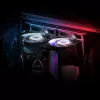 XPG VENTO PRO 120 PWM Black, Fan, 12 cm, 450 RPM, 2500 RPM, Black, White