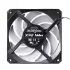 XPG VENTO PRO 120 PWM Black, Fan, 12 cm, 450 RPM, 2500 RPM, Black, White