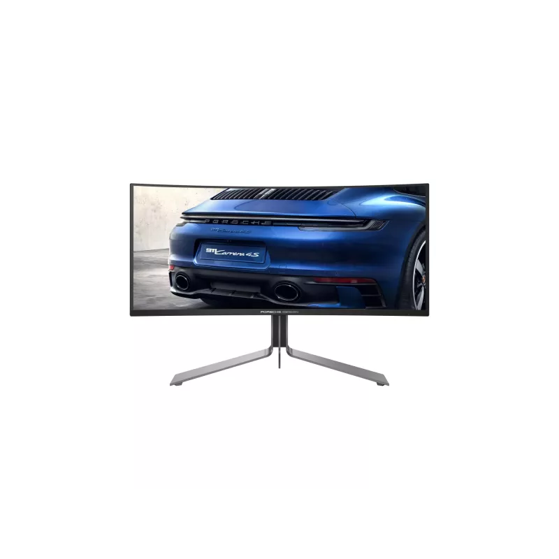 AOC Porsche PD34 computer monitor 86.4 cm (34 inch) 3440 x 1440 pixels Wide Quad HD QD-OLED Black