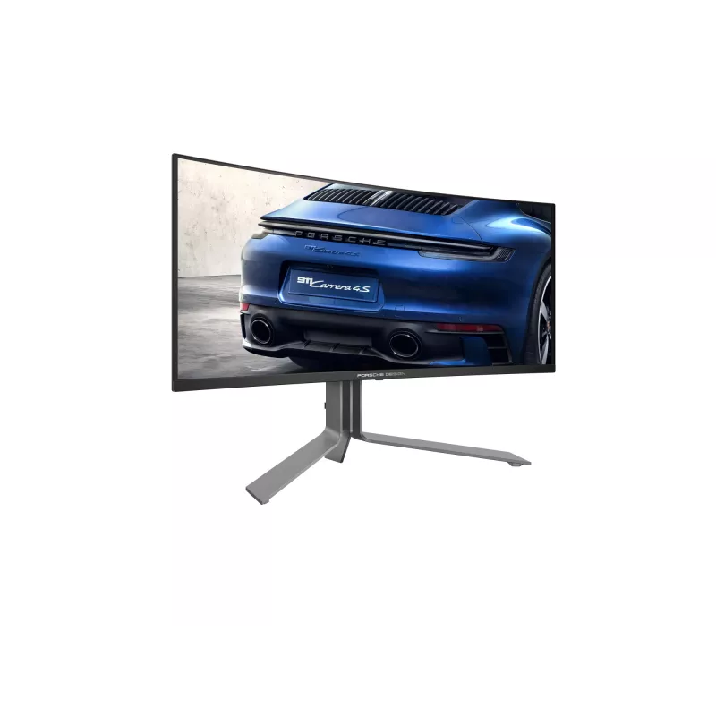 AOC Porsche PD34 computer monitor 86.4 cm (34 inch) 3440 x 1440 pixels Wide Quad HD QD-OLED Black