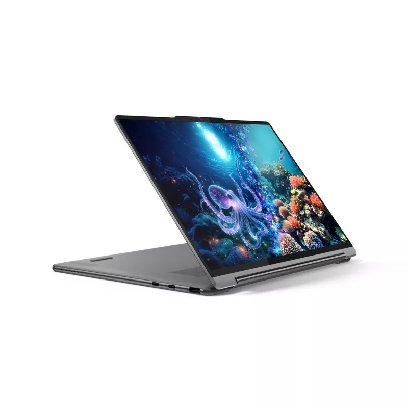 Lenovo Yoga 9 2-in-1 14ILL10 Copilot+ PC Intel Core Ultra 7 258V Hybrid (2-in-1) 35.6 cm (14 inch) Touchscreen WQUXGA 32 GB LPDDR5x-SDRAM 1 TB SSD Wi-Fi 7 (802.11be) Windows 11 Home German Grey