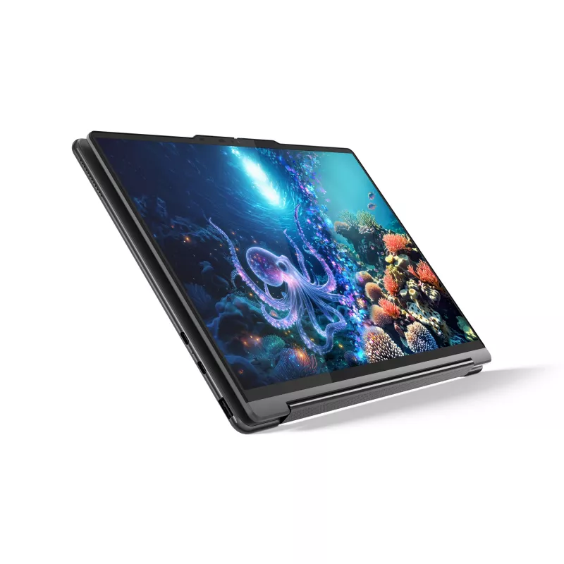 Lenovo Yoga 9 2-in-1 14ILL10 Copilot+ PC Intel Core Ultra 7 258V Hybrid (2-in-1) 35.6 cm (14 inch) Touchscreen WQUXGA 32 GB LPDDR5x-SDRAM 1 TB SSD Wi-Fi 7 (802.11be) Windows 11 Home German Grey