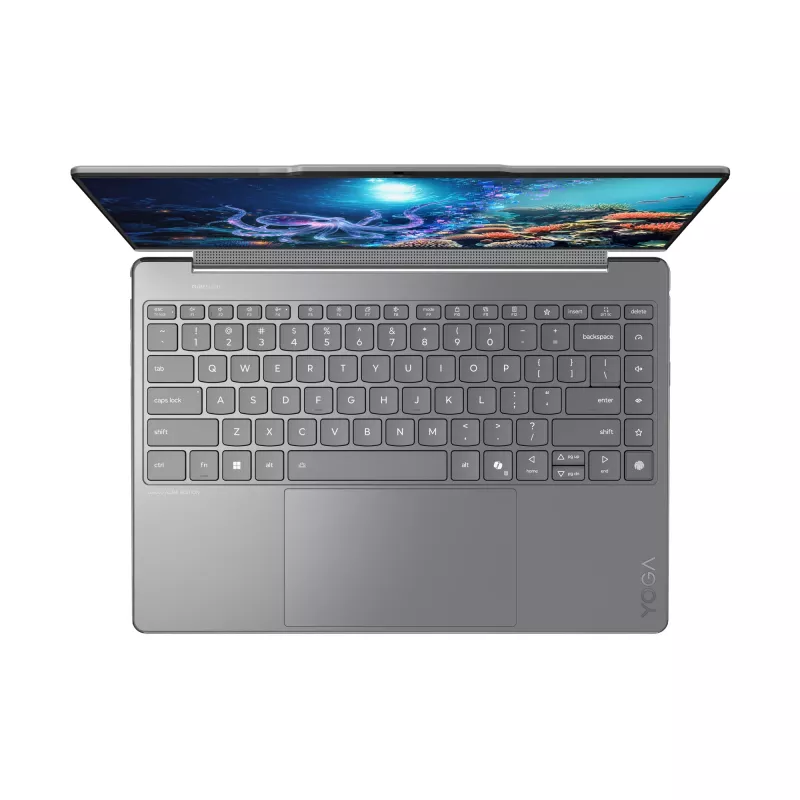 Lenovo Yoga 9 2-in-1 14ILL10 Copilot+ PC Intel Core Ultra 7 258V Hybrid (2-in-1) 35.6 cm (14 inch) Touchscreen WQUXGA 32 GB LPDDR5x-SDRAM 1 TB SSD Wi-Fi 7 (802.11be) Windows 11 Home German Grey